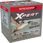 Winchester Super-X Xpert Waterfowl 20 GA Ammo 3″ 7/8 oz #4 Plated Steel Shot 1500 fps WEX2034 - View 2