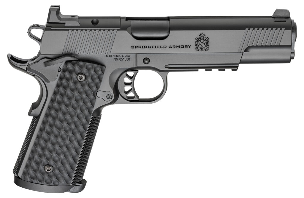 Springfield TRP 9mm AOS Optics Ready W/ Light Rail Blackout 1911 PC9129LRAOS