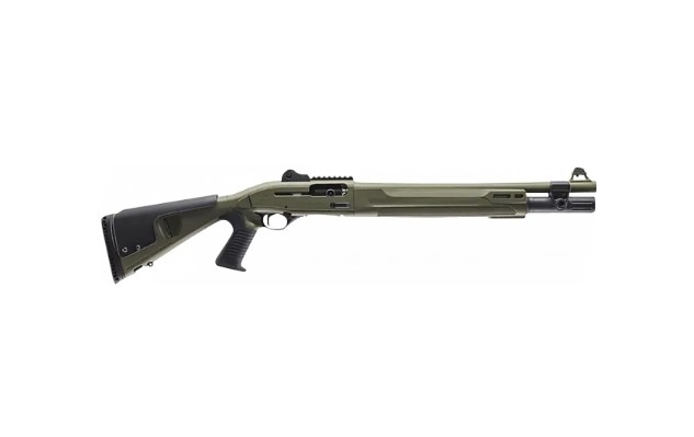 Beretta 1301 Tactical Mod 2 12 Ga Semi Auto 18.5″ Barrel OD Green 7+1 Pistol Grip J131M2CTP187G