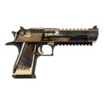 Magnum Research Desert Eagle 50 AE Trump MAGA Fight Gold Engraved DE50MAGA - View 1