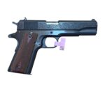 Colt 1911 Government 45 ACP Blued 5″ Barrel Filigree Engraved O1911CZFB - View 1