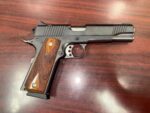 Magnum Research Desert Eagle 1911 G – .45 ACP, 5″ Barrel, Matte Black, Checkered Wood Grips - View 3