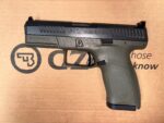 CZ P-10C OR 9mm Pistol – Optics Ready, OD Green Frame, 15+1, 3 Magazines - View 4