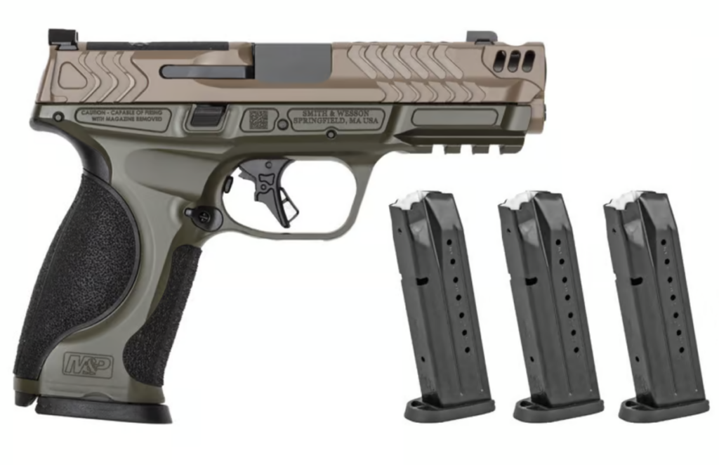 Smith & Wesson M&P9 M2.0 Compact Metal Carry Comp 9mm OD Green & FDE 14438