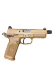 FN FNX-45 Tactical FDE .45 ACP – Threaded Barrel, 5 Mags, Soft Case, Optics Ready - View 4