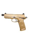 FN FNX-45 Tactical FDE .45 ACP – Threaded Barrel, 5 Mags, Soft Case, Optics Ready - View 5
