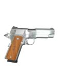 Metro Arms American Classic Commander 1911 – Chrome .45 ACP, Wood Grips - View 3