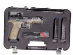 Used Walther PDP Pro SD 5.1″ 9mm – Full Size, OD Green, Threaded Barrel, Red Dot, 3 Mags, Case - View 2