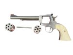 Used Ruger Single-Six Convertible Stainless – .22 LR / .22 Magnum, 6.5” Barrel, Ivory-Style Grips - View 4