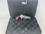 Used North American Arms .22 Magnum Mini Revolver – Stainless Steel, Rosewood Grips, 1.63″ Barrel - View 2