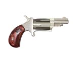 Used North American Arms .22 Magnum Mini Revolver – Stainless Steel, Rosewood Grips, 1.63″ Barrel - View 4