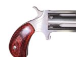 Used North American Arms .22 Magnum Mini Revolver – Stainless Steel, Rosewood Grips, 1.63″ Barrel - View 7