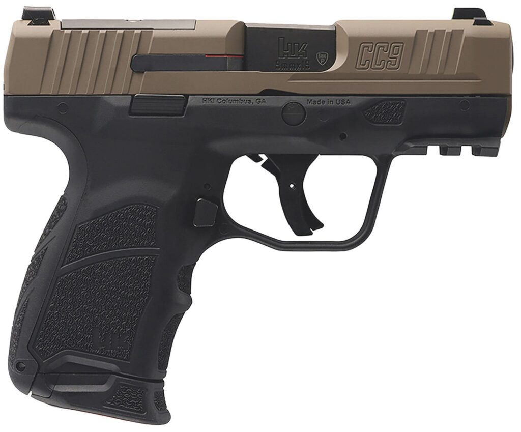 HK Heckler & Koch CC9 9mm Optics Ready Micro Compact FDE Slide 81001192