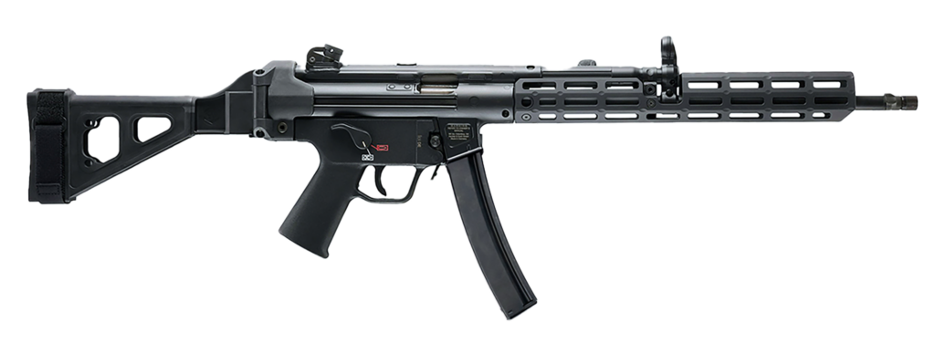 HK Heckler & Koch SP5L 9mm W/ SB Tactical Brace 30 Round Capacity 81001190