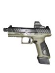 Used Beretta APX A1 Tactical 9mm – Threaded Barrel, Holosun Red Dot, OD Green Frame, 3 Mags - View 4