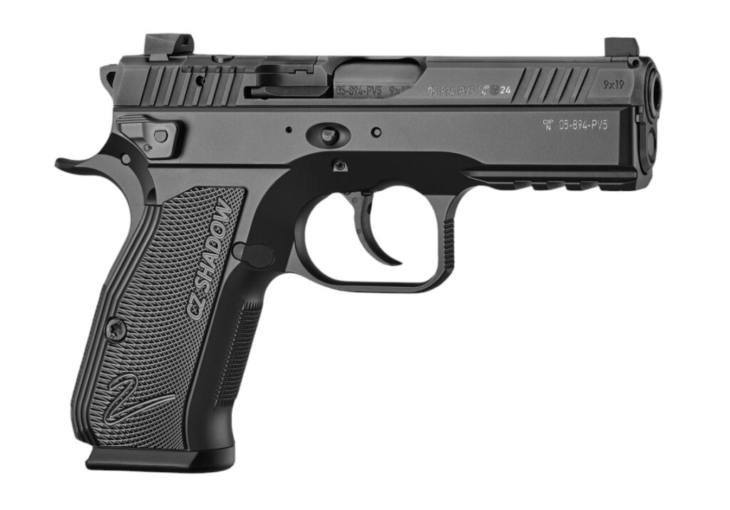 Used CZ Shadow 2 Carry Optics Ready 9mm – 4.89″ Barrel, 15+1, Black – Romeo-X Pro Red Dot
