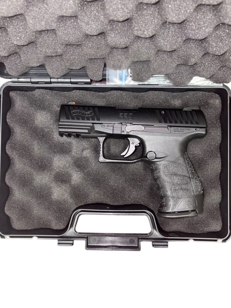 Used Walther PPQ 22LR Pistol – 4″ Barrel, 12+1 Capacity, German Made