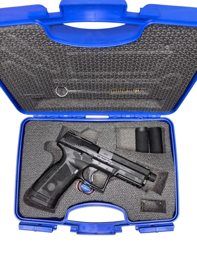 Girsan MC9 Disruptor 9mm – Suppressor-Ready, Camouflage Finish, Optics-Ready, 17+1