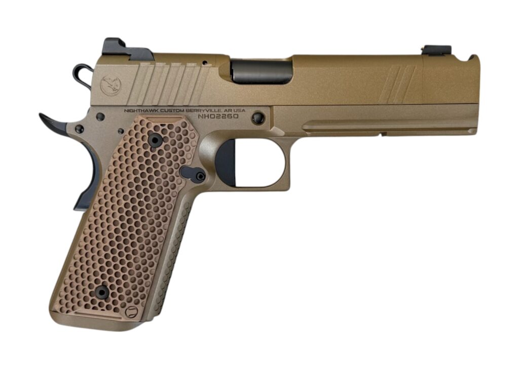 Nighthawk Single Stack Sand Hawk 9mm IOS FDE Optics Ready Sandhawk