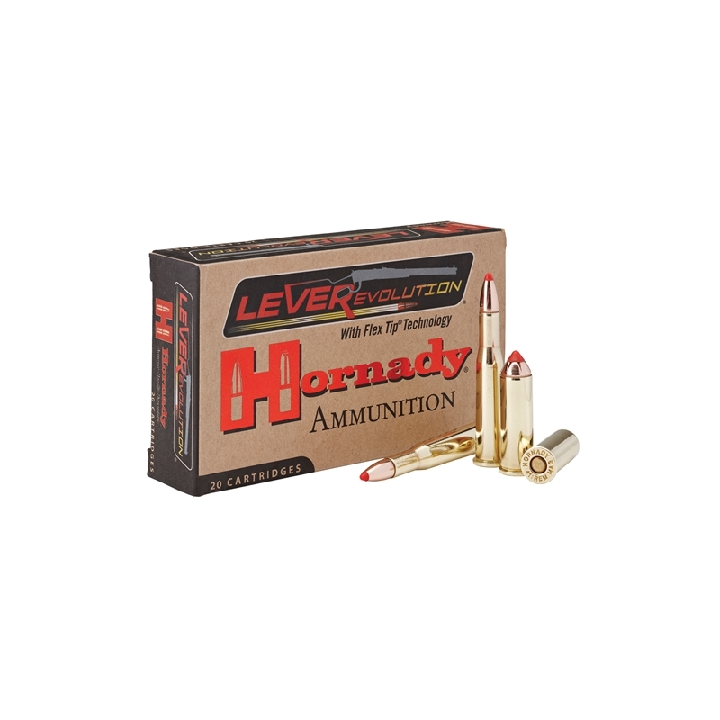 Hornady LEVERevolution 25-35 Win Ammo 110 grain FTX Case of 200 Rounds 8277