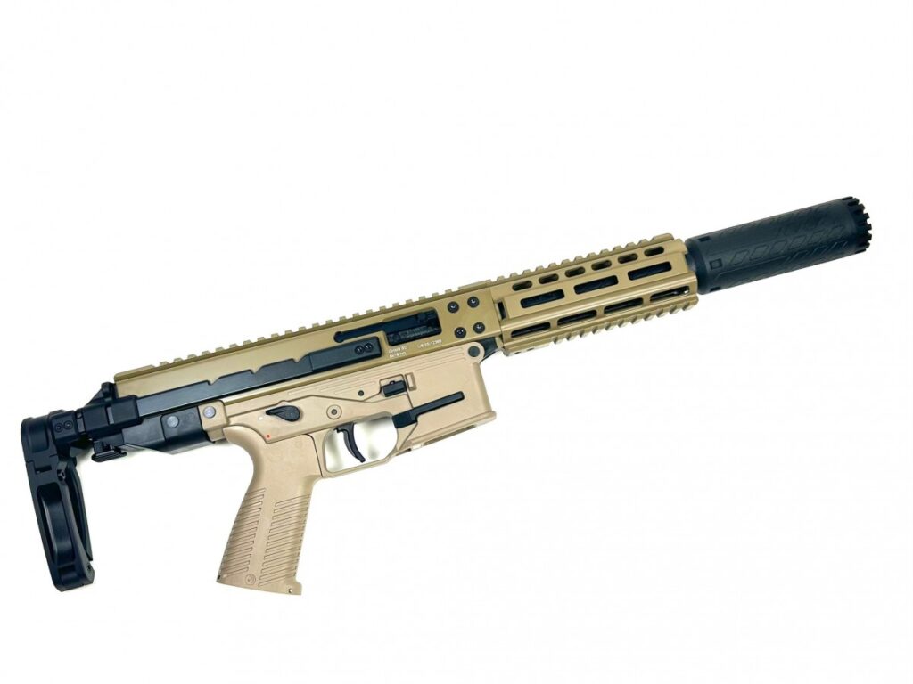 B&T GHM9 SD 2 9mm Coyote Tan Suppressor / Silencer W/ Brace GHM 9 BT-GHM9SD2-CT-US-KIT