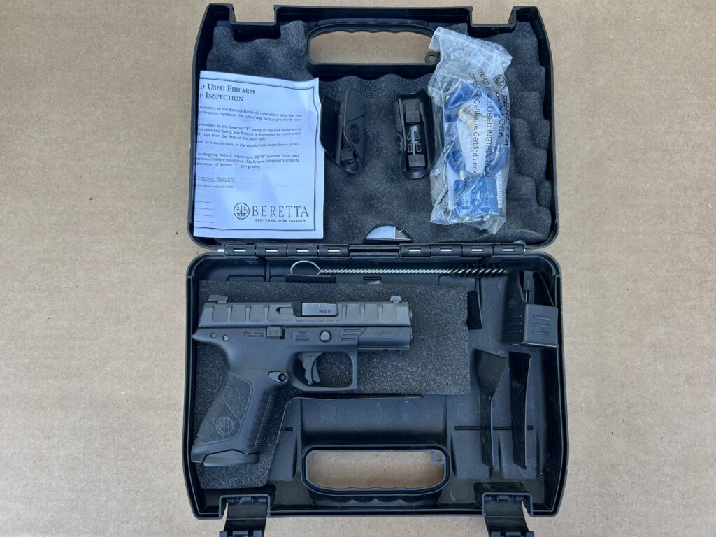 Beretta APX Centurion 9mm – Mid-Size Tactical Pistol, 15+1 Capacity