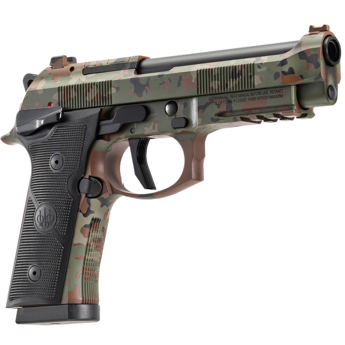Beretta 92XI Combat Series 9mm Flectarn Camo Optics Ready SPEC0744A18