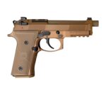 Beretta M9A4 Full Size 9mm FDE – Threaded Barrel, Optics-Ready, Tactical Rail - View 2