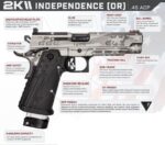 $250 Rebate! Kimber 2K11 Independence Day 45 ACP (OR) Optics Ready Limited Edition 1 of 1776 3500068 - View 3