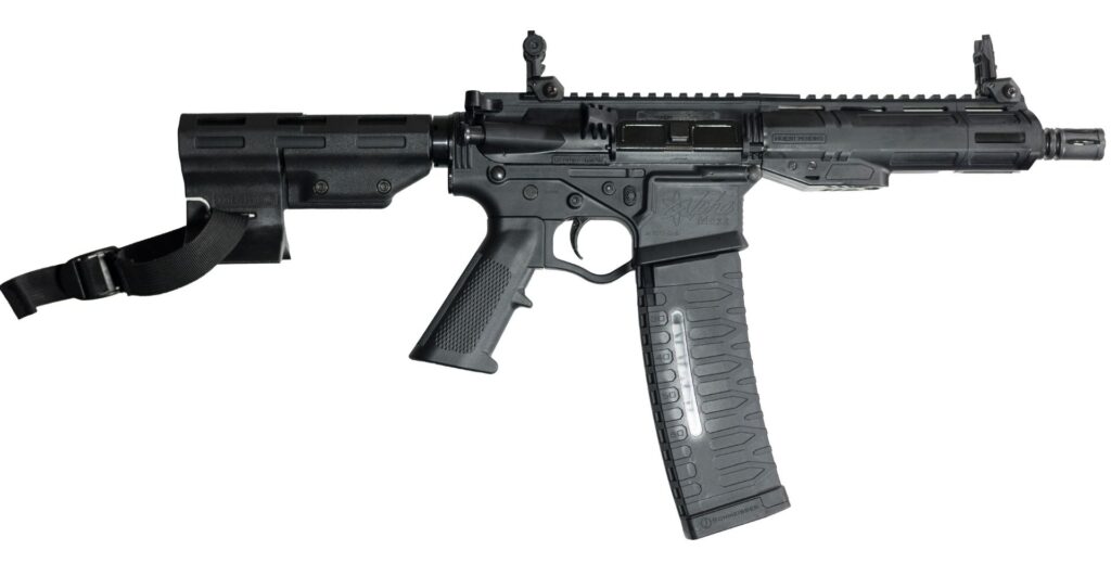 ATI American Tactical Alpha Maxx 556 Nato 7.5″ Barrel 60 Round Capacity ATIGAX5567ML60TB