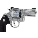 Limited Edition Exclusive Colt Python Sapphire Engraved 357 Mag 3″ Barrel Samuel Colt - View 2