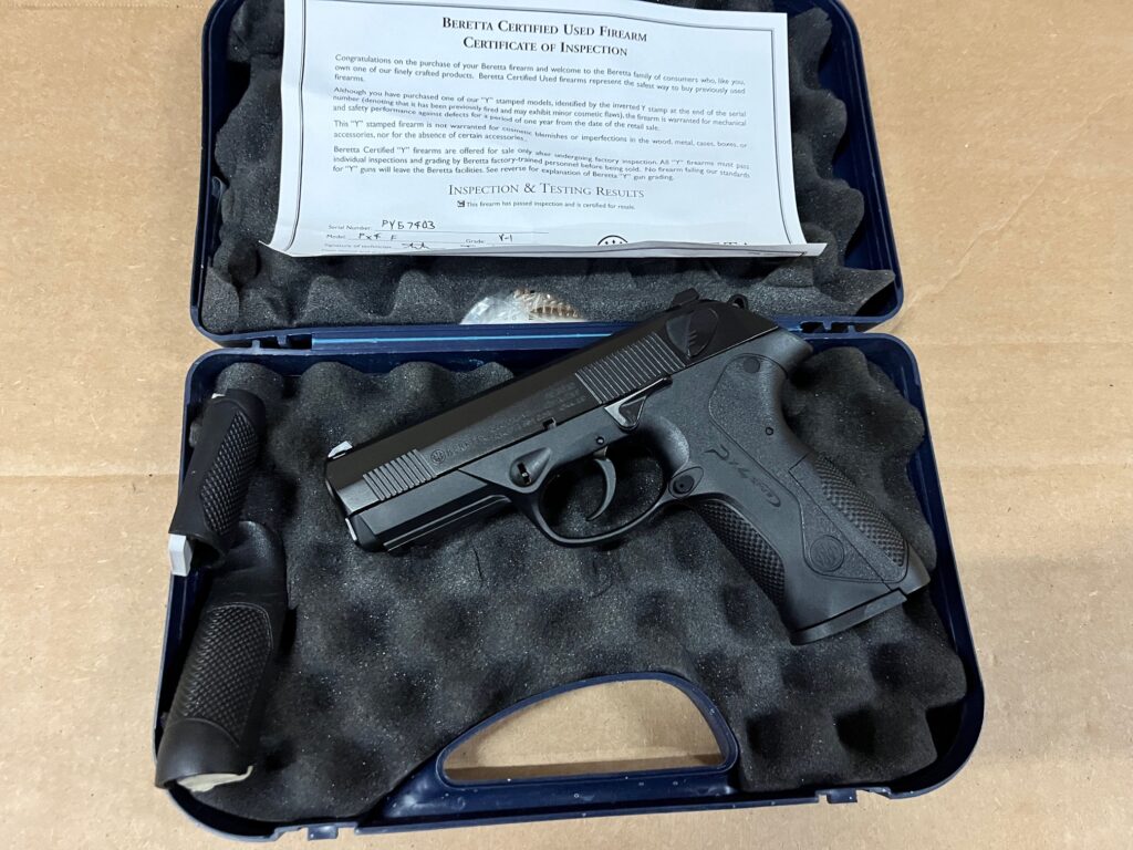 Beretta PX4 Storm Full Size .40 S&W – Certified