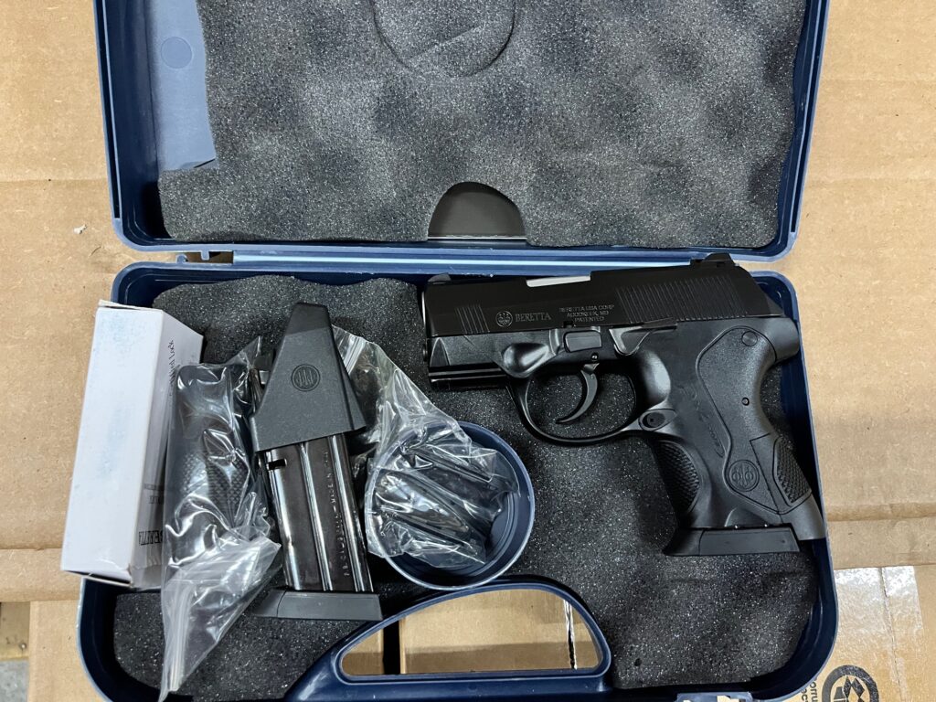 Beretta PX4 Storm Subcompact 9mm – DAO 2 Mags, Case