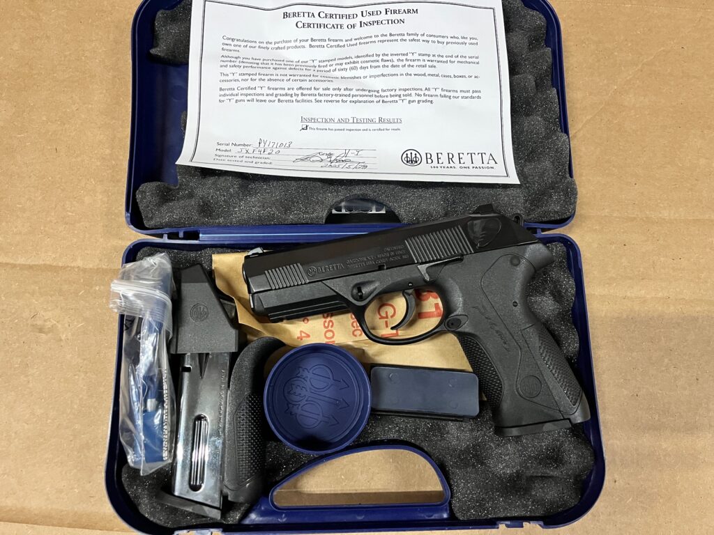 Beretta PX4 Storm .40 S&W – 3-Dot Night Sights, Certified Used, 2 Mags, Box | JXF4F21