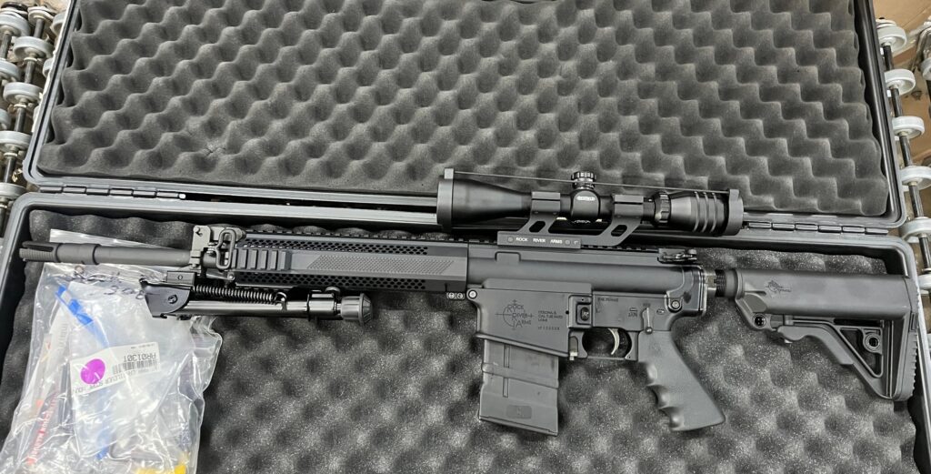 Rock River Arms LAR-8 Elite Operator .308 Rifle – 20″ Barrel, Free-Float Rail, Bipod & Scope Ready