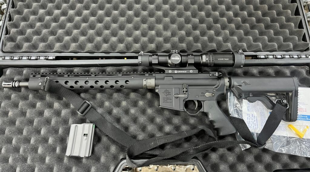 Rock River Arms LAR-15 Mountain Rifle – Lightweight .223/5.56 NATO AR-15, Vortex/Leupold Optic, Free-Float Handguard