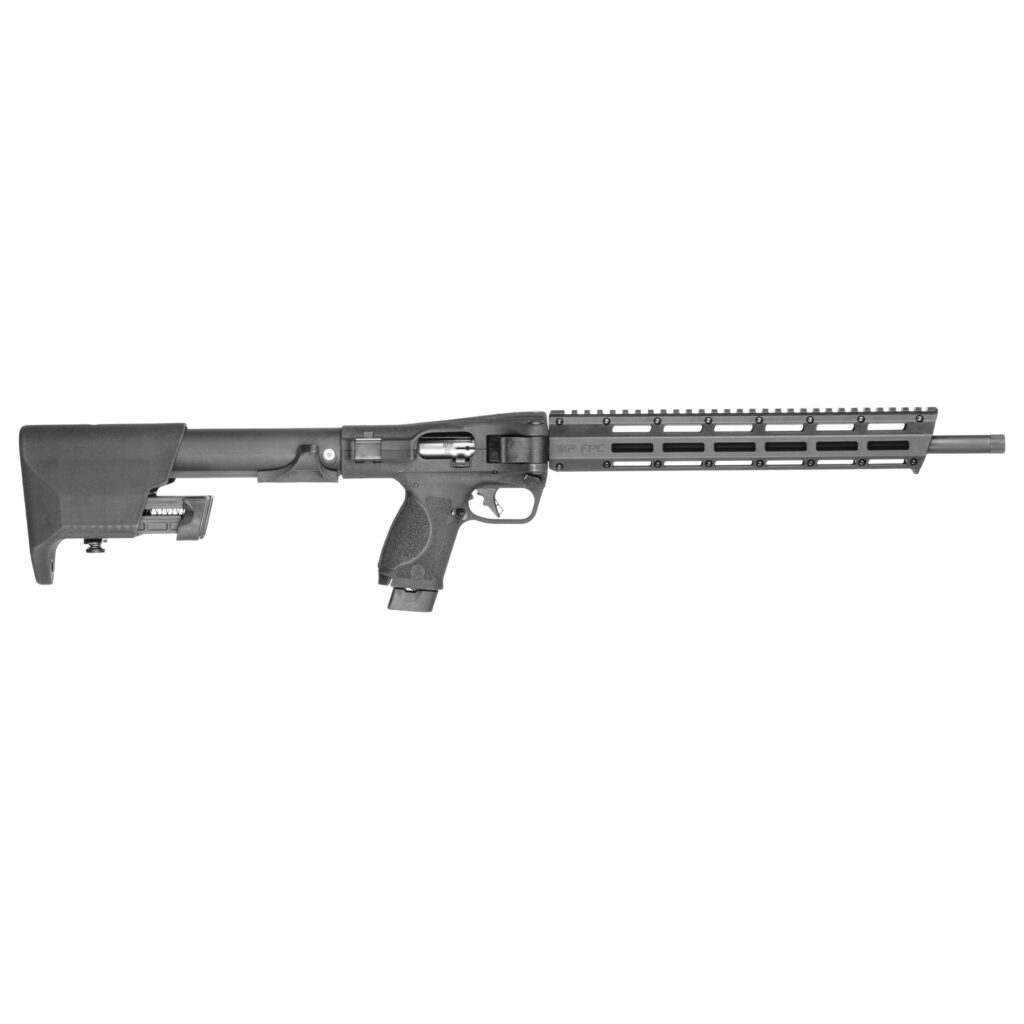 Smith & Wesson M&P FPC 22 LR Folding PCC 16″ Threaded Barrel 20 Round Capacity 14171