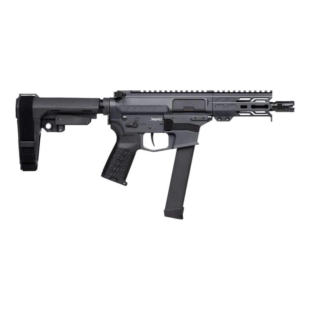 CMMG Banshee MKGS 9mm 5″ Barrel MLok Tungsten 99A290F-TNG
