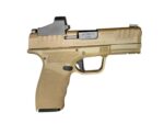 Used Springfield Hellcat Pro 9mm FDE – CT Red Dot, 5 Mags, Optics Ready - View 3