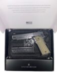 Used Springfield Armory Operator 4.25″ 9mm 1911 – Black, VZ Grips, Tactical Rail, 2 Mags - View 2