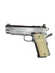 Used Springfield Armory Operator 4.25″ 9mm 1911 – Black, VZ Grips, Tactical Rail, 2 Mags - View 3