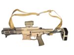 Used Maxim Defense MDX 5.56 Pistol – FDE, CQB Brace, Vortex SPARC AR, Lancer Mag - View 2
