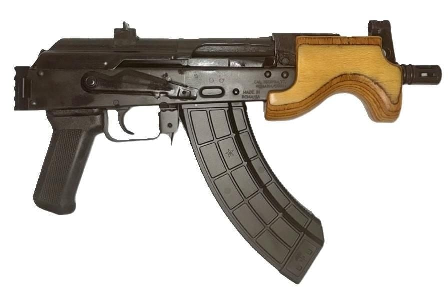 Century Arms Micro Draco 7.62X39 6.25″ Barrel W/ Pic Rail HG2797P-N