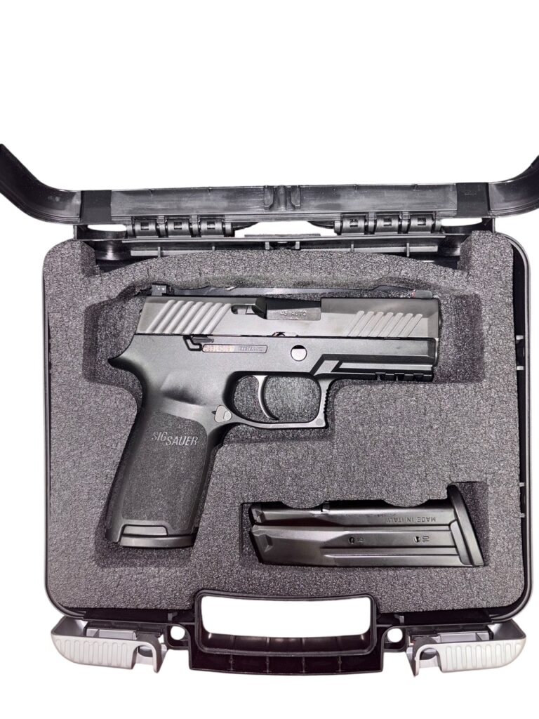Used SIG Sauer P320 Carry .45 ACP – 3.9″ Barrel, 9+1, Black Nitron, Contrast Sights
