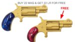 Buy 22 MAG & Get 22LR FREE | NAA North American Arms 22 LR & Mag Trump Gold 45th & 47th Matching Serial Number Set - View 3