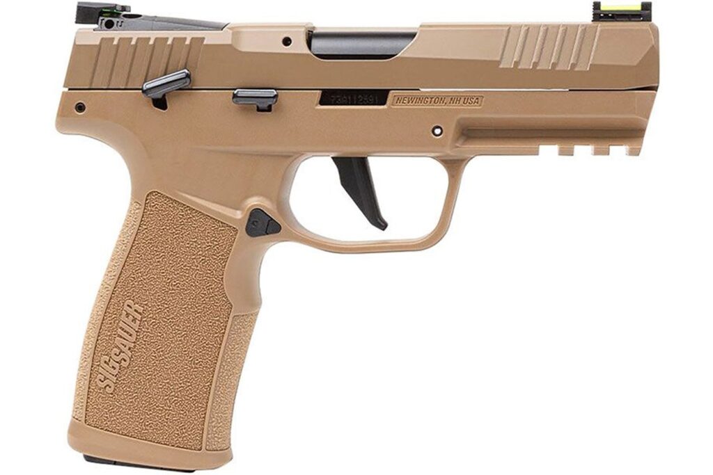Sig Sauer P322 22 LR 4″ Barrel Coyote 20 Round Capacity Optics Ready 322 322C-CAS
