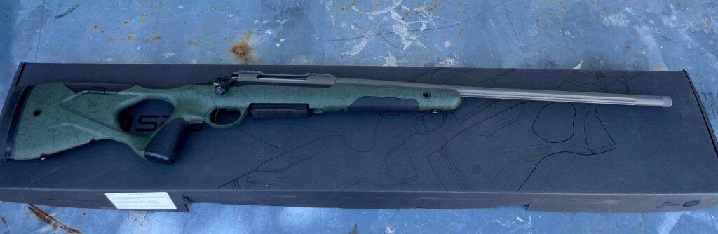 Sako S20 Hunter – 6.5 Creedmoor, 24″ Fluted Barrel, RTec Green Stock