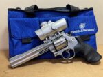 Smith & Wesson Model 629-4 Classic .44 Magnum – Stainless, 6.5″ Barrel w/ Tasco ProPoint - View 8