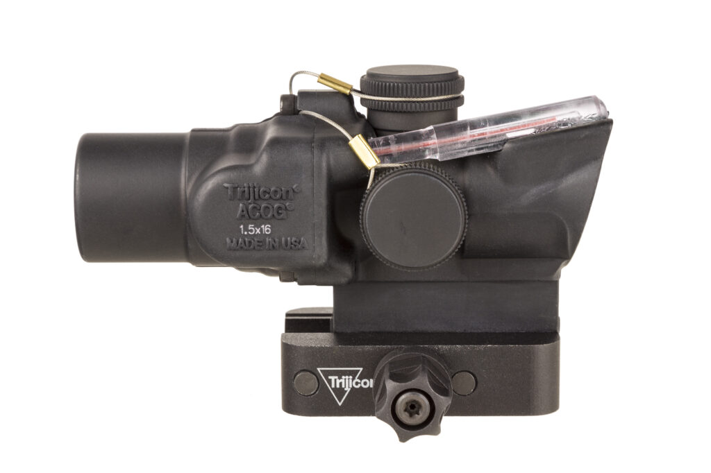 Trijicon ACOG 1.5x16S Compact Dual Illuminated RTR 223 Reticle Q-LOC Mount 400390