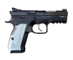 CZ Shadow 2 Compact Optics-Ready — Trijicon SRO, Streamlight TLR-1 HL, Light-Bearing Holster (Bundle) - View 2